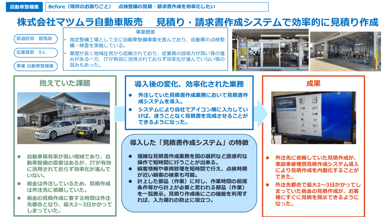 見積り・請求書作成システムで効率的に見積り作成
